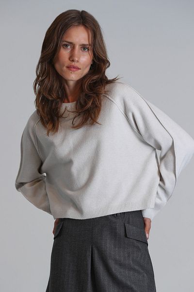 Lufian Ecru Sun Women's Sweater