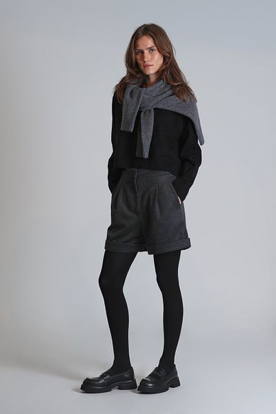 Lufian Vanessa Anthracite Women's Shorts