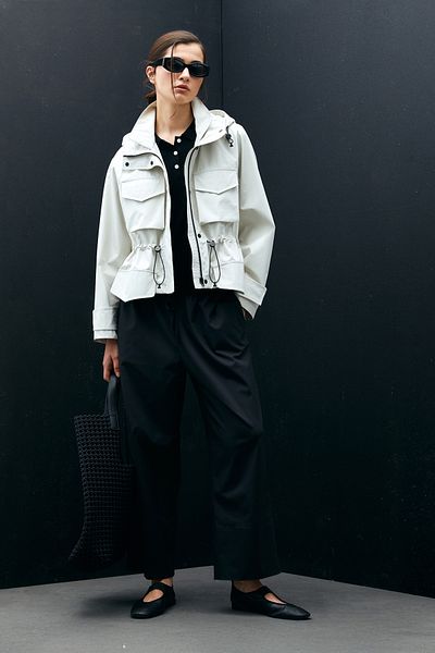 Lufian Level Women's Outerwear Ecru