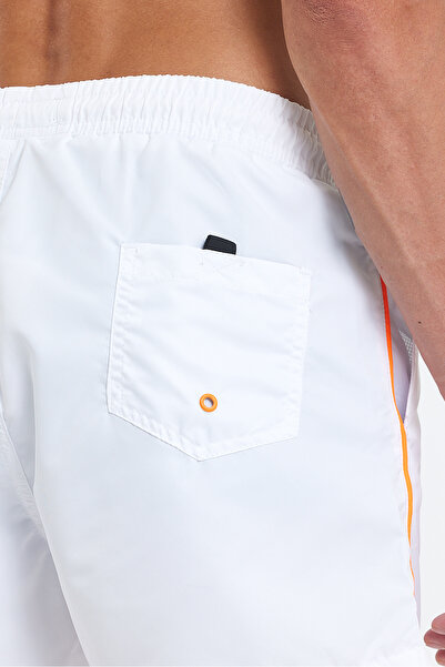 İLKCET MODA Ριγέ Κανονικό Αρσενικό 1ο Ποιοτικό Σορτς Θάλασσας