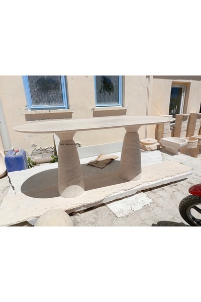 Dekor PERİ BACASI AYAK YEMEK MASASI