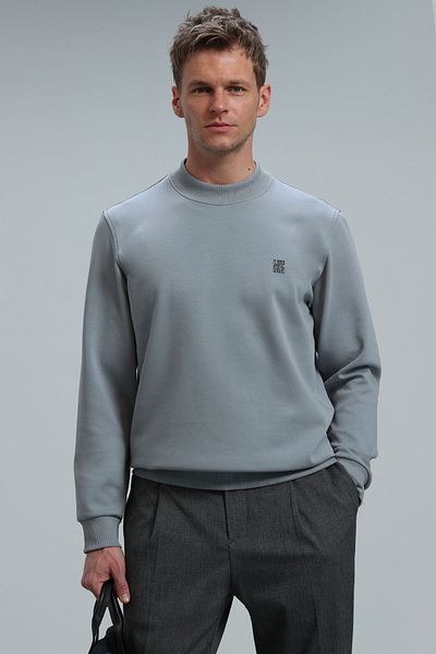 Lufian Randal Lufian 112030127   Sweat albastru pentru bărbați