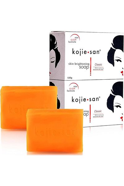 Kojie San كوجي سان صابون تفتيح البشرة بحمض الكوجيك - 135x2جم اصلي 100%