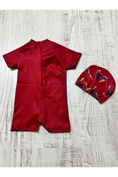 Aras Rüzgar Aras&Wind Mickey Spidermen Jumpsuit Swimsuit