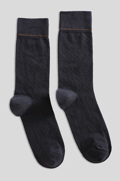 Lufian Ανδρικές κάλτσες Grey Star