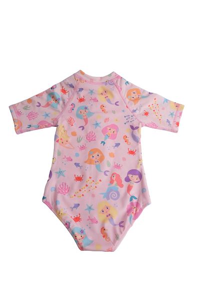 SOLEDA Uv Sun Protection Upf 50 Baby Kids Swimsuit Mermaid Magic