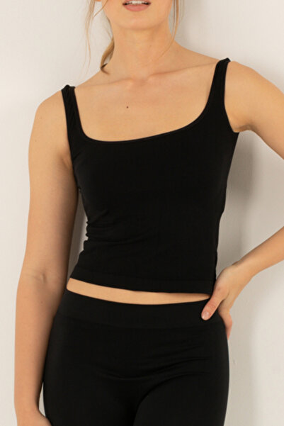 ZENCHES Crop Top Tank Top fără cusături