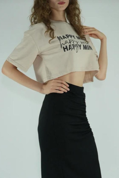 ZENCHES Crop T-Shirt