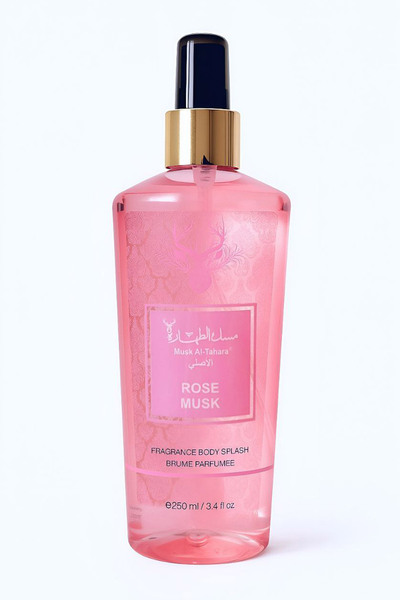 MUSK AL TAHARA Rose Vücut Spreyi 250ml Zarif, Romantik Ve Yumuşaktır. Gülün T...