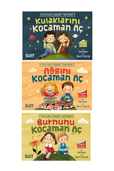 Timaş Çocuk Duyularla Rabbimi Tanıyorum Ağzını Burnunu Kulaklarını Kocaman Aç...