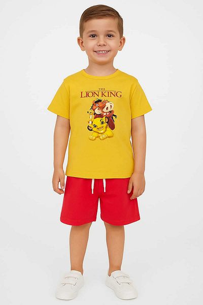 krm kerem bebe New Season Printed Stylish Boy's Summer Suit
