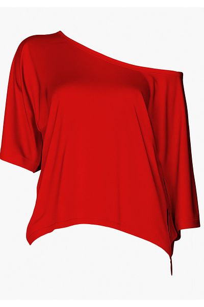 Lucky Line Women's Loose Casual Viscose Knitted Summer Spring Blouse