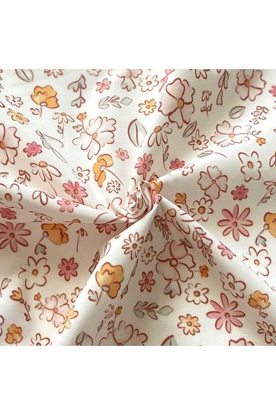 Zezig Single Elegant Flowers Duvet Cover Set