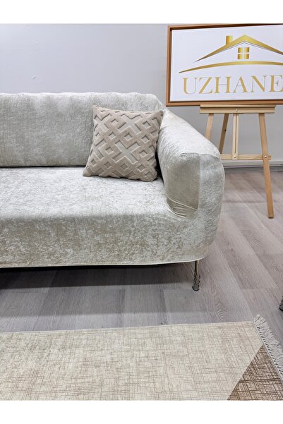 Buem Kadife Koltuk Örtüsü takımı 3.3.1.1 Koltuk Kılıfı Lastikli Esnek Leke Tutmaz