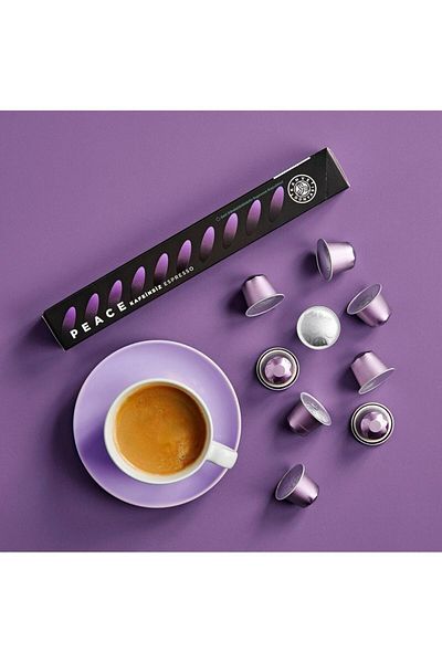 Kahve Dünyası Caffeine-Free Capsule Coffee 10 Pack Box |   Light and Balanced Taste for Night Drinking