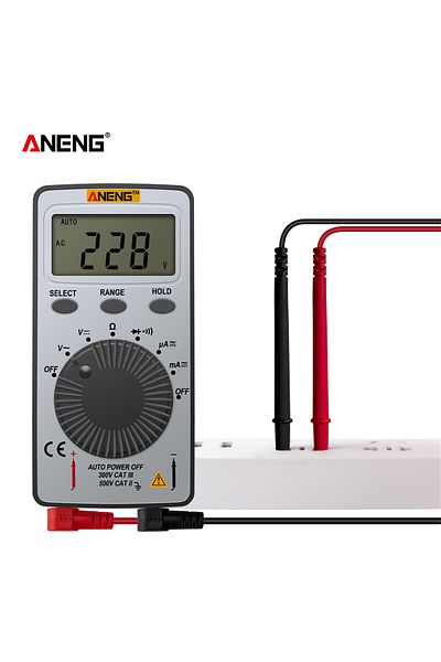 ANENG An101 Digital Multimeter 1999 Counts Ac/dc Voltage Tester Automotive Current Professional M...