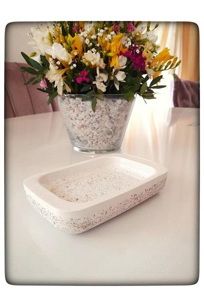 N NOXXO Decorative Plate Concrete Presentation Plate