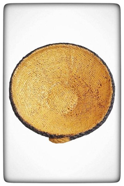 N NOXXO Black Gold Decorative Jute Rope Wicker Basket Decorative Basket