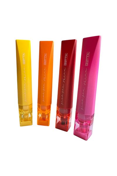 Polin Pick Pen Shine Highlighter Set Bright Colors