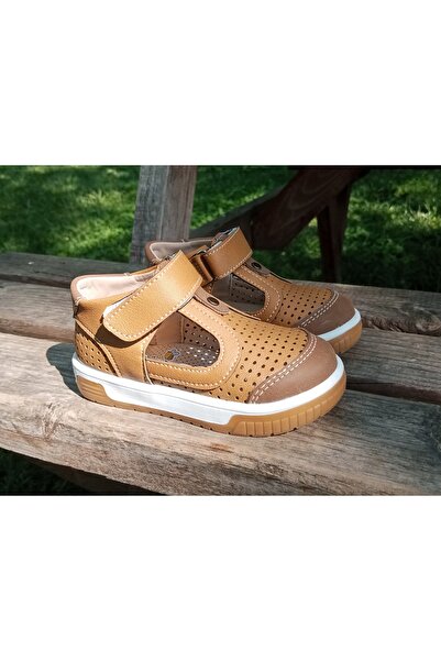 BONİTOSHOES Orthopedic (Anti-Squeezing Arc + Wrist Grip) Baby Kids Closed Sandals Shoes