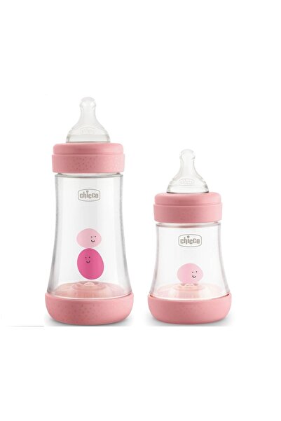 Chicco Perfect5 Antikolik Pp Yenidoğan Biberon Set Pembe(150 ML -240 ML)