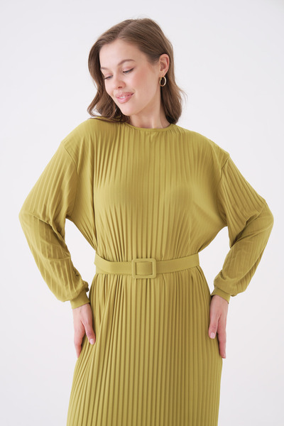 NİSUM MODA ΜΑΚΡΥ ΦΟΡΕΜΑ ΠΛΗΡΗΣ ΜΠΑΤΑΡΙΑΣ ΚΑΙ ΖΩΝΗΣ