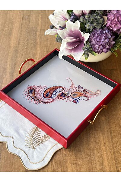 ROSSEV Queen Red Mixed - Wooden Square Tray