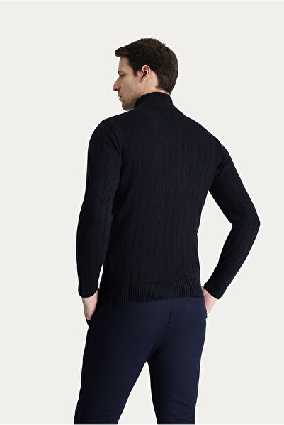 Abdullah Kiğılı Slim Fit Slim Fit Woolen Coat