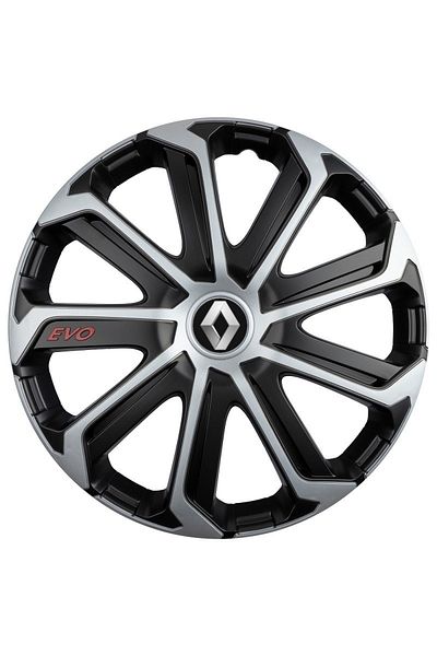 OEM Set de 4 capace de roți pentru Renault, model Evo, R14, RENAULT