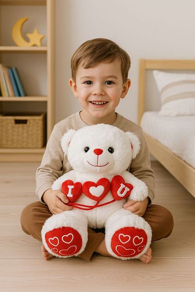 Şirin Lovemessage Teddy Bear