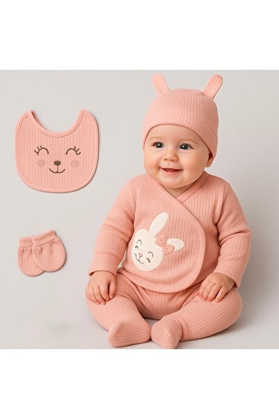 nevrankids Bear Organik 5'li Hastane Çıkışı Seti