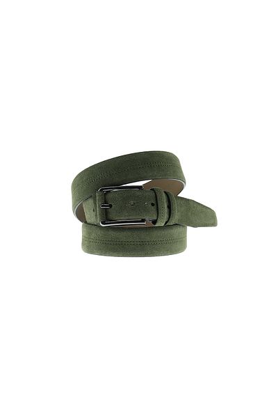 Kiğılı Sports Patterned Suede Leather Belt