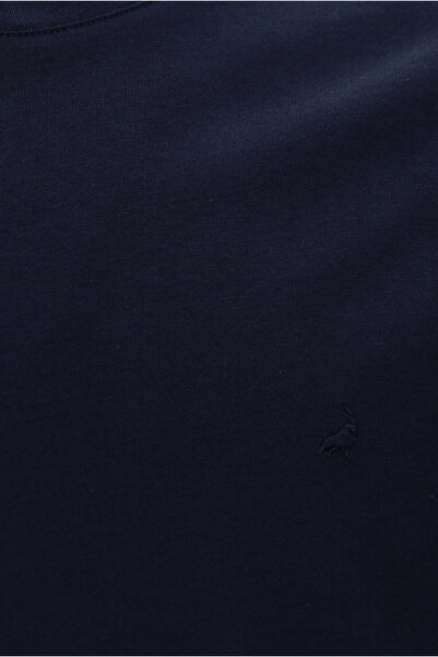 Abdullah Kiğılı Βαμβακερό μπλουζάκι με κανονική εφαρμογή με λαιμόκοψη