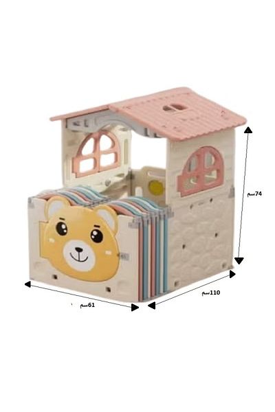 FULLJOY Baby Love 14+2+ Foldable Playpen 209x185x62cm, House Size 74x61x130cm 28-XG0-11B