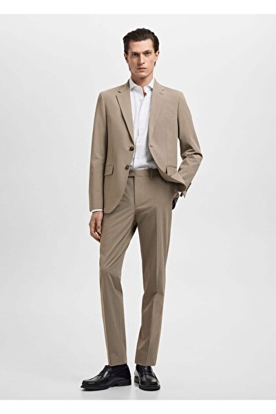 MANGO Man %100 pamuklu kumaş gömlek