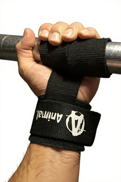 DSport Big Rich Pro Lifting Straps – Kavrama Güçlendirici Siyah Sporcu Kayışı