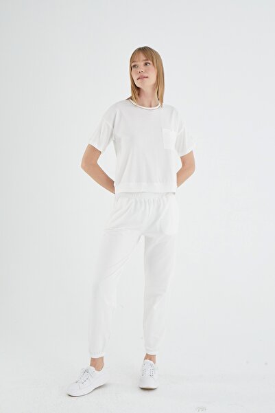 Sevim SEVİM 21203 SET PANTALON EMBROIDERED 25A