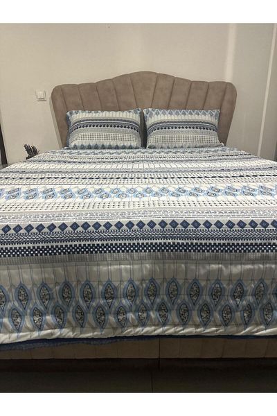 Madame Home Multi-Purpose Quilted Pique Set Double Fiber Filled Sheets Free Daily Use Convenient
