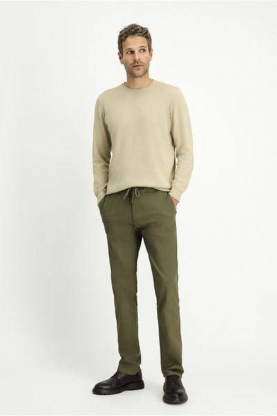 Kiğılı Crew Neck Regular Fit Cotton Cashmere Knitwear Sweater