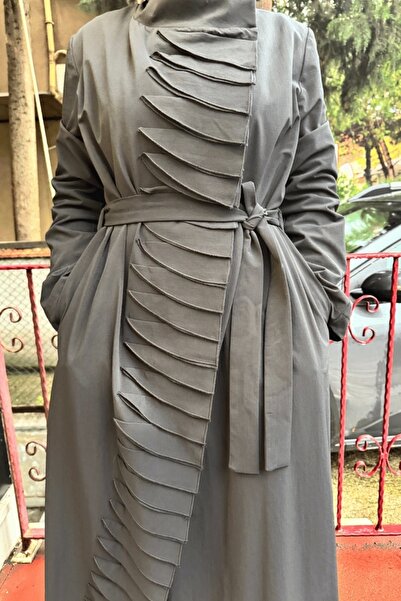 MissWhence Black Snap Top Coat - Model 36525