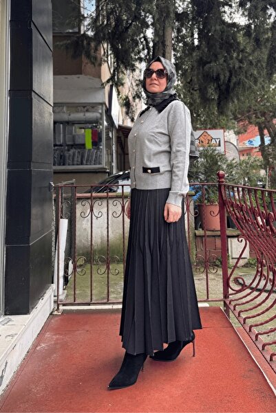 Ghisa سترة تريكو رمادية - موديل 5KOBHRK3048