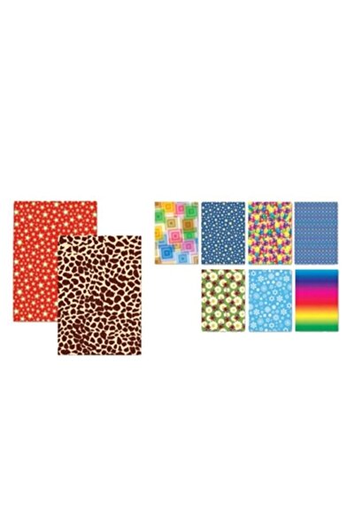 Genel Markalar Desenli Elişi Kağıdı 9 Lu Karışık 180014-99