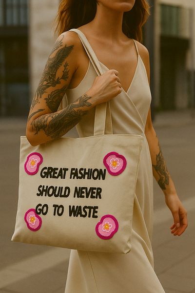 Rell Home Great Fashion Pink Patterned Punch Embroidered Summer Bag Beach Bag 45X32 cm