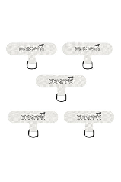 gampfa Telefon Boyun Askısı Aparatı Beyaz 5 Adet