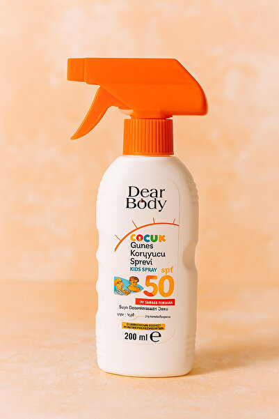 Dear Deer Dear Body Çocuk Güneş Koruyucu 50 Faktör Spray 200 ml