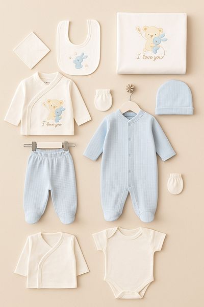 Bebitof Cute Teddy Bear Rabbit 10Pcs Hospital Release