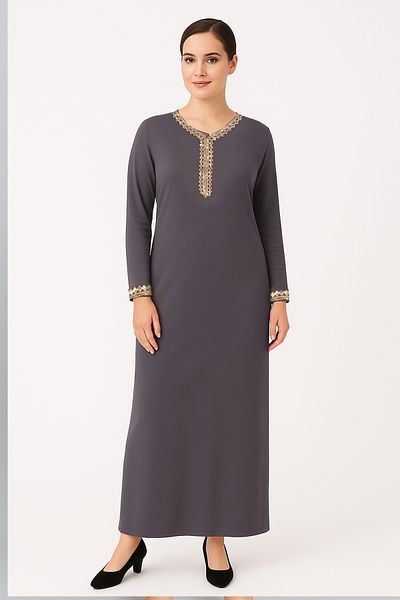 Lilo Co GoldenTrim Lounge Dress