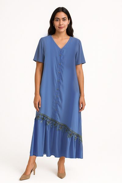 Lilo Co VelvetDrop Button Dress