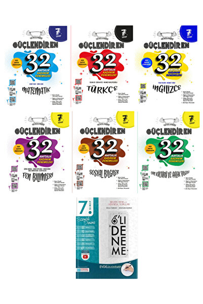 Evrensel İletişim Yayınları 7.sınıf Ankara Güçlendiren 32 Haftalık Denemeler ...