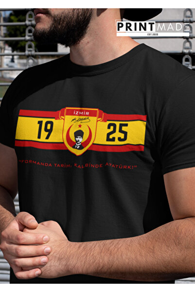 printtmade تي شيرت مطبوع عليه تاريخ فورمندا، أتاتورك في قلبك، ذو جودة عالية